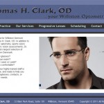 Newly re-launched site for a local optometrist.